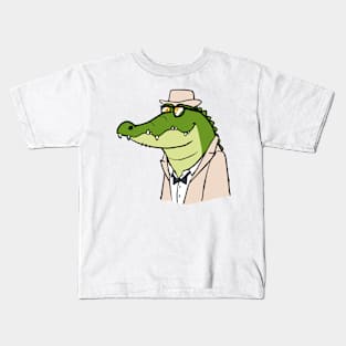 Jazzy Crocs Kids T-Shirt